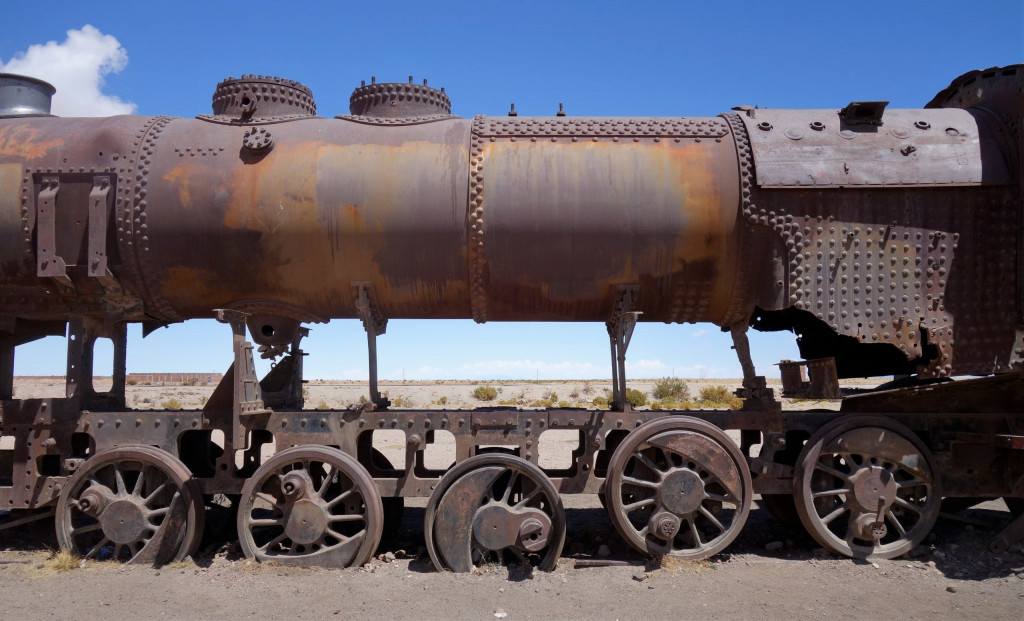 Eisenbahnfriedhof Bolivien