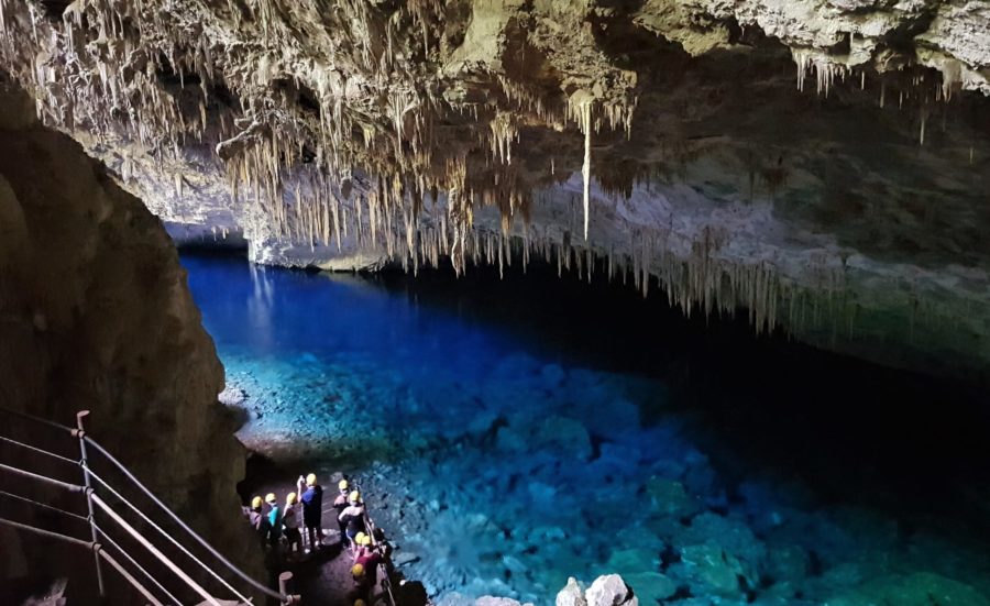 Gruta do Lago Azul Bonito